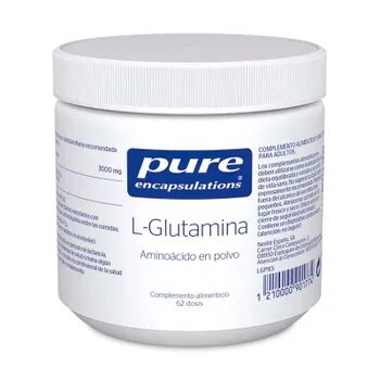Pure L-Glutamina Polvo 186g