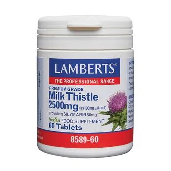 Lamberts Cardo Mariano 2500 mg 60 Tabs