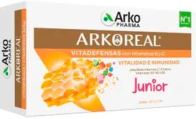 Arkopharma ARKOREAL JALEA REAL VITAMINADA 20 Viales de 15ml