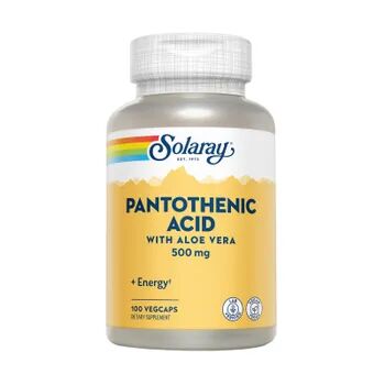 Solaray ÁCIDO PANTOTÉNICO 500mg 100 Caps