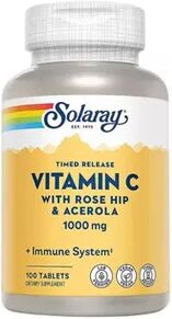 Solaray VITAMINA C 1000mg 100 Tabs