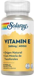 Solaray VITAMINA E 400 IU 50 Softgels