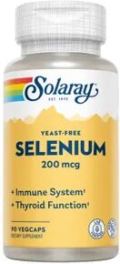 Solaray Selenio Sin Levadura 200 mcg 90 VCaps