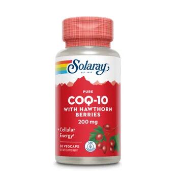 Solaray Pure Coq10 With Hawthorn Berries 100 mg 30 Perlas
