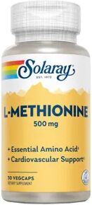 Solaray L-METIONINA 500mg 30 Caps