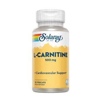 Solaray L-CARNITINA 500mg 30 Cápsulas