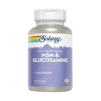 Solaray MSM & GLUCOSAMINA 90 Caps