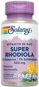 Solaray SUPER RHODIOLA 60 Cápsulas vegetales