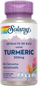 Solaray SUPER TURMERIC (CÚRCUMA) 30 Cápsulas vegetales