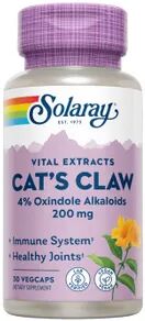 Solaray UÑA DE GATO 30 Caps