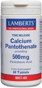 Lamberts PANTOTENATO DE CALCIO 500mg 60 Tabs