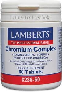 Lamberts COMPLEJO DE CROMO 60 Tabs