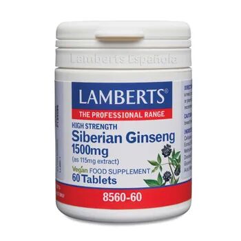 Lamberts GINSENG SIBERIANO 1500mg 60 Tabs