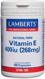 Lamberts VITAMINA E NATURAL 400UI 180 Caps