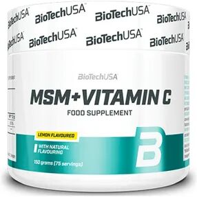 Biotech USA MSM + VITAMINA C 150g Limón