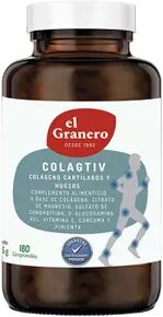 El Granero Integral COLAGTIV COLÁGENO CARTÍLAGOS Y HUESOS 180 Tabs