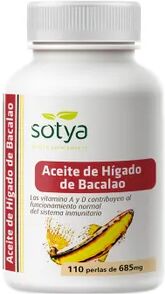 Sotya ACEITE DE HÍGADO DE BACALAO 110 Perlas