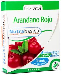 Drasanvi ARÁNDANO ROJO NUTRABASICS 30 Caps