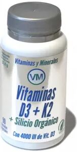 Ynsadiet Vitaminas D3+K2 + Silicio Orgánico 90 VCaps