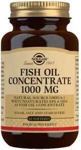 Solgar Fish Oil Concentrate 1000 mg 60 Perlas