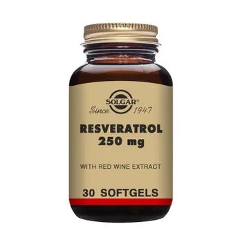 Solgar Resveratrol 250 mg 30 Perlas