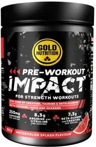 Gold Nutrition PRE WORKOUT IMPACT 400g Sandía