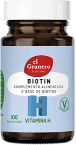 El Granero Integral BIOTINA VITAMINA H 310mg 100 Tabs