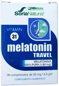 Soria Natural Vit & Min 31 Melatonin Travel 90 Tabs