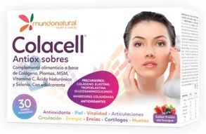 Mundo Natural Colacell Antiox Sobres 30 Uds Frutas del Bosque