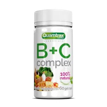 Quamtrax Essentials B+C Complex 60 Caps