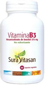 Sura Vitasan Vitamina B3 375 mg 60 VCaps