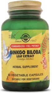 Solgar Ginkgo Biloba Leaf Extract 60 VCaps