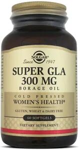 Solgar SUPER GLA 300mg BORAGE OIL 60 Softgels