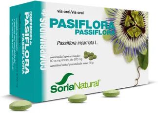 Soria Natural Comprimidos - Pasiflora 60 Tabs