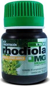 Soria Natural GREEN VIT&MIN 02 RHODIOLA 30 Tabs