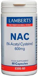 Lamberts NAC (N-Acetil-Cisteína) 600 mg 60 Caps