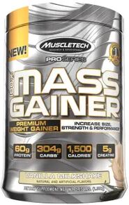 Muscletech Pro Series 100% Mass Gainer 2.2 Kg Chocolate-Brownie