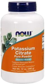 Now Foods Potassium Citrate Pure Powder 340g