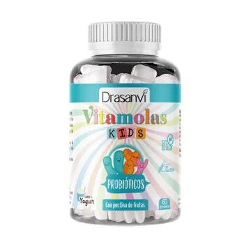 Drasanvi Vitamolas Kids Probióticos 60 Gominolas Yogurt