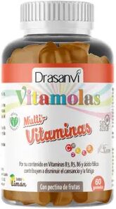 Drasanvi Vitamolas Multivitaminas 60 Gominolas Limón