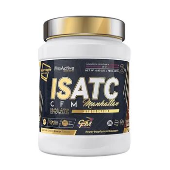 Hypertrophy Nutrition Isact Isolate CFM Manhattan 1 Kg Plátano