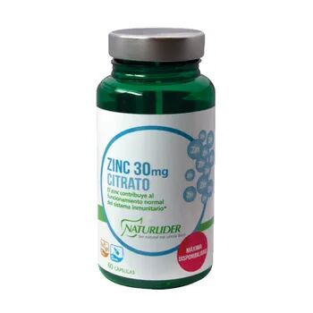 Naturlider Zinc Citrato 30 mg 60 Caps