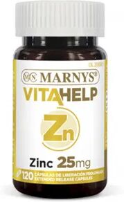 Marnys Vitahelp Zinc 25 mg 120 Perlas