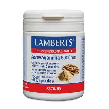 Lamberts Ashwagandha 6000 mg 60 Caps