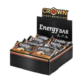 Crown Energy Bar 60g 12 Uds Chocolate Doble