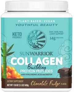 Sunwarrior Collagen Building Protein Peptides 500g Caramelo Salado