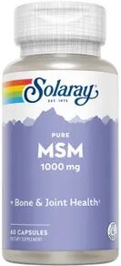 Solaray Pure MSM 1000 mg 60 Caps