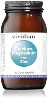 Viridian Calcio Magnesio Con Zinc 100g