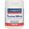 Lamberts TAURINA 500mg 60 Caps