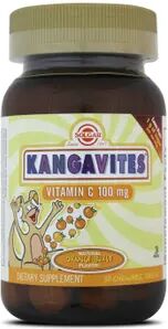 Solgar VITAMIN C 100mg KANGAVITES 90 Tabs Naranja